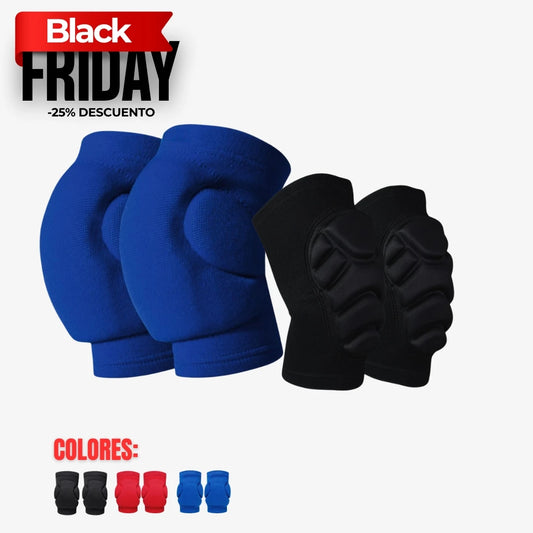 COMBO RODILLERAS + CODERAS ARQUERO MICROFUTBOL-FUTSAL